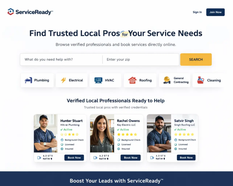 ServiceReady Network Interface